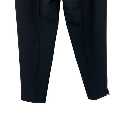 Versace Classic V2 Black Pleated Ankle Pants‎ Dress Pants Size 42 US 6 - Picture 8 of 10